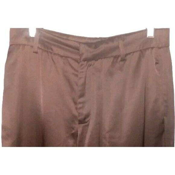 Zara Brown Wide Leg Pants - Picture 4 of 11